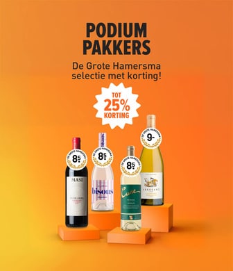 podium pakkers De Grote Hamersma selectie met korting!